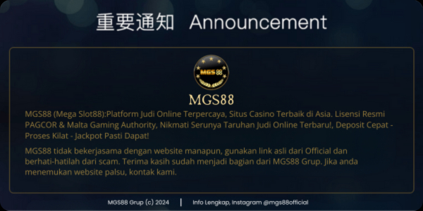 Slot Online MGS88 - Link Slot Gacor Hari Ini